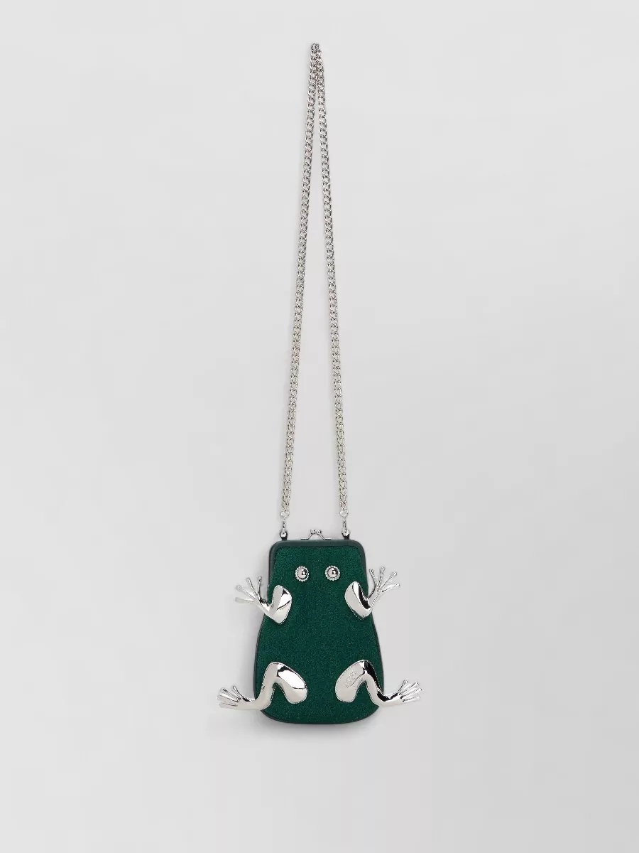 Vivienne Westwood Frog Prince Frame Clutch Shoulder Bag