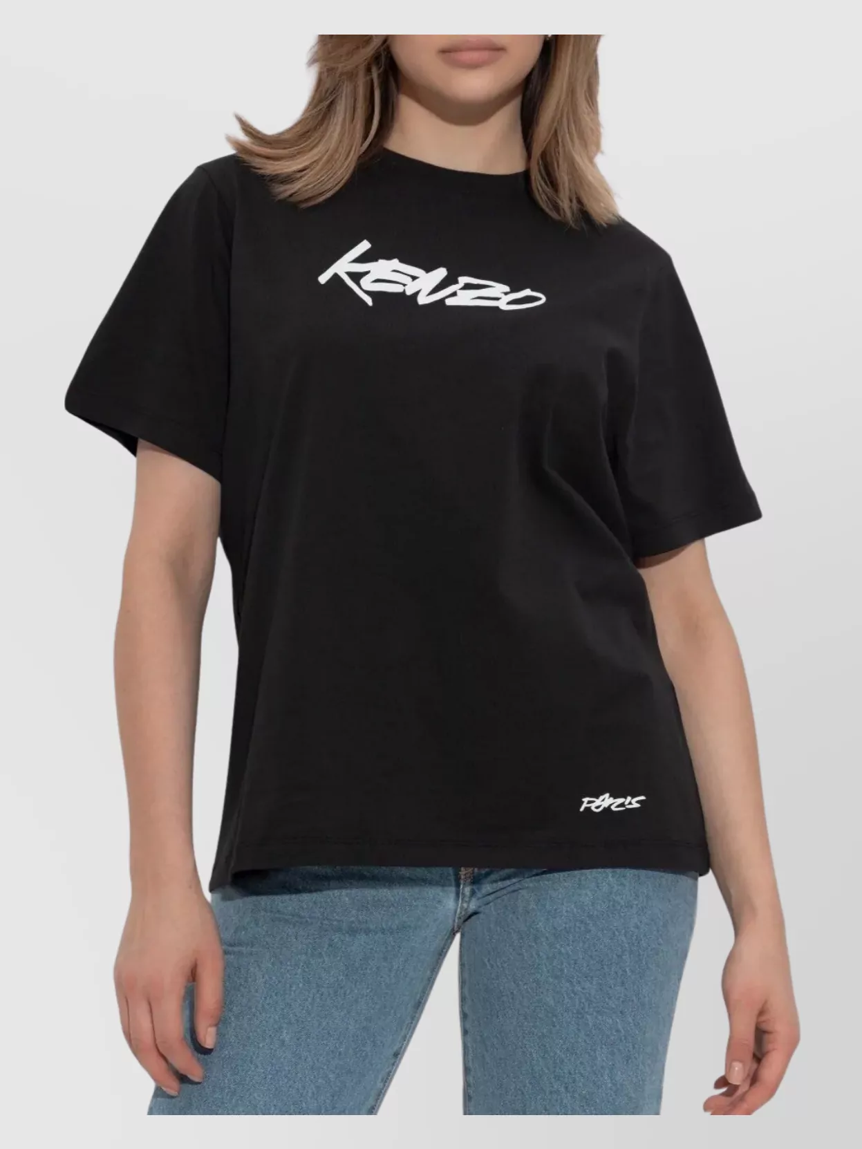 Kenzo Cotton T-shirt In Black