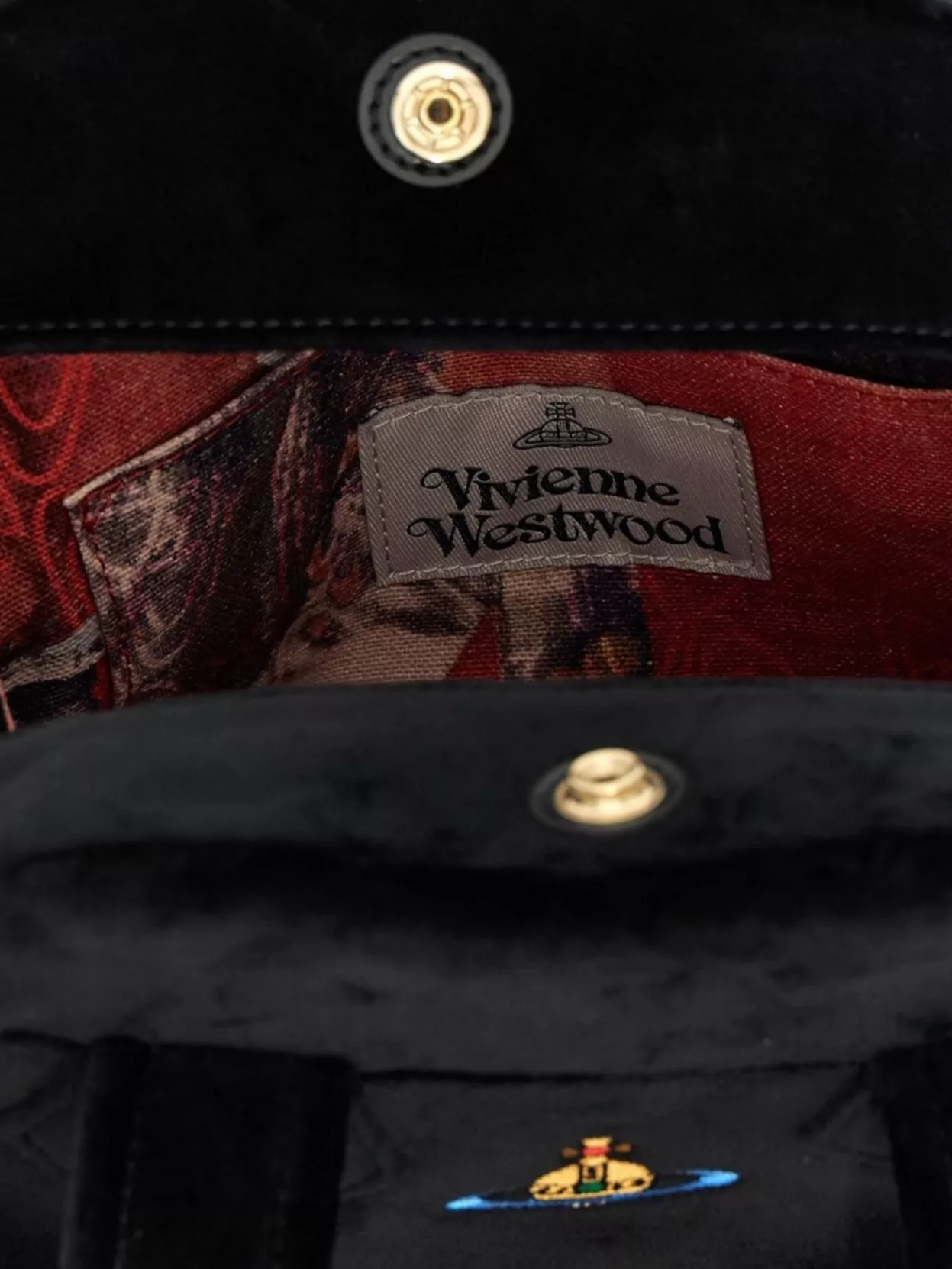 Vivienne Westwood Medium Shoulder Bag Featuring Top Handles
