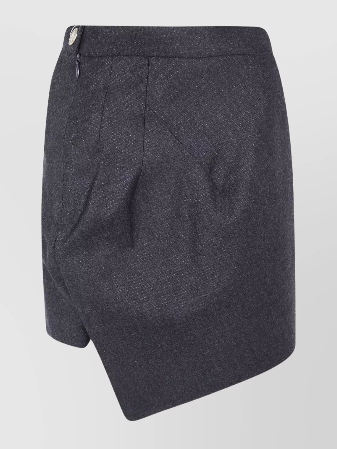 Vivienne Westwood Asymmetric Hem Textured Mini Skirt