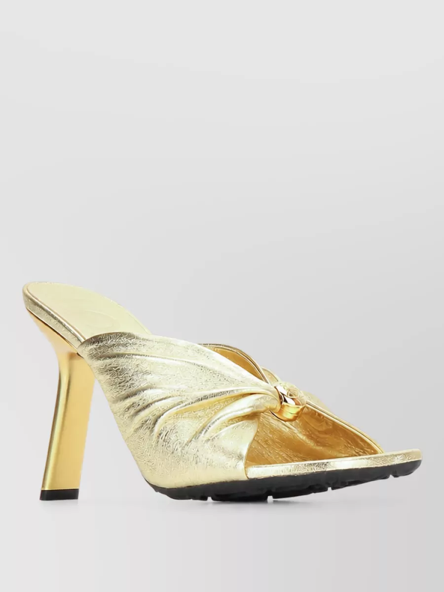 Loewe Paula's Ibiza pebble soft slide mules