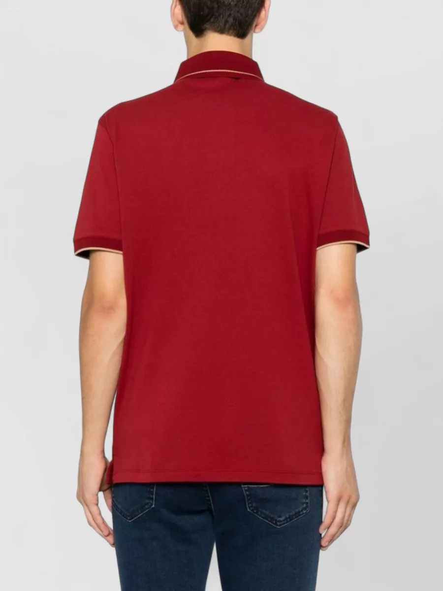 Emporio Armani Cotton Short-Sleeve Polo Shirt