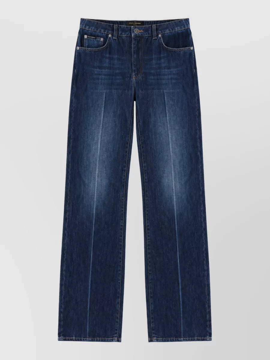 Dolce&Gabbana Low-Rise Denim Jeans