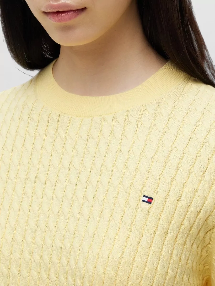 Tommy Hilfiger Cable-Knit Cotton Sweater