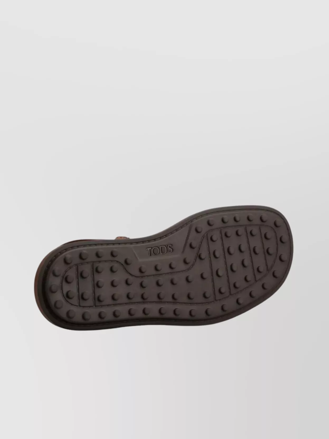 Tod's Leather Buckle Detail Flat Sole Sandals