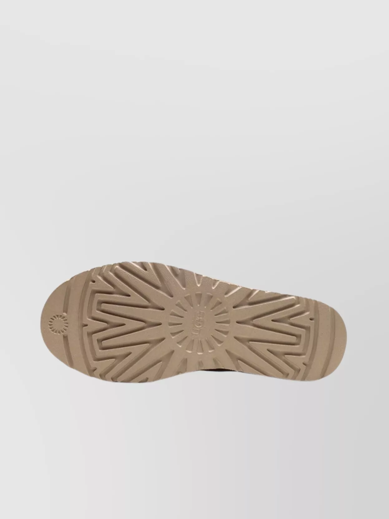 Ugg Classic Ultra Mini Low Heels Ankle Boots In Beige Suede In Neutrals
