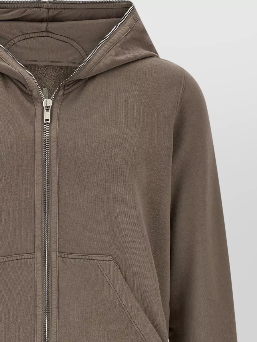 Rick Owens Drkshdw Cotton Hooded Zip Jacket