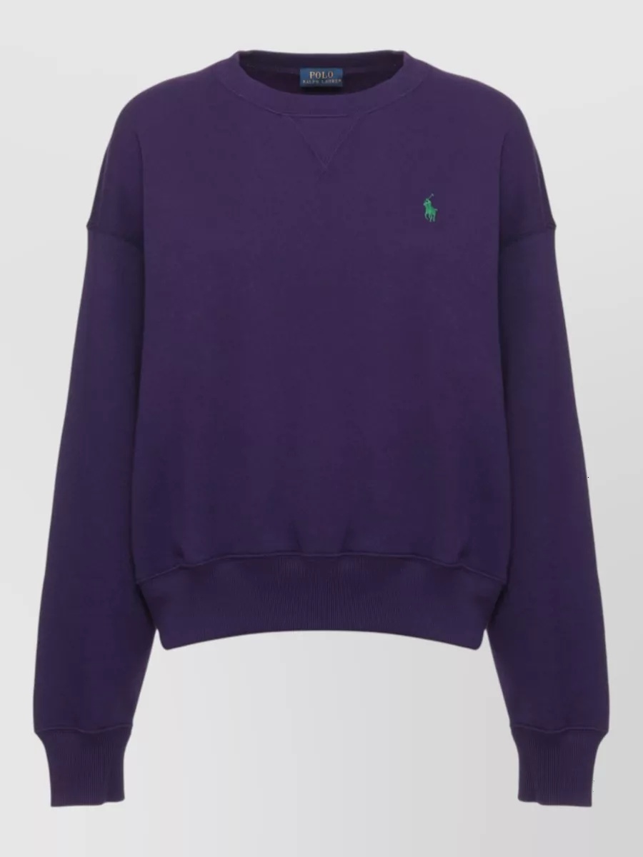 Ralph Lauren Crewneck Cotton Sweatshirt