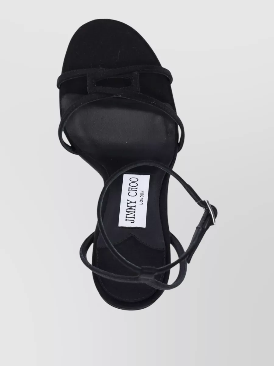 Jimmy Choo Heel Sandals Ankle Strap Open Toe