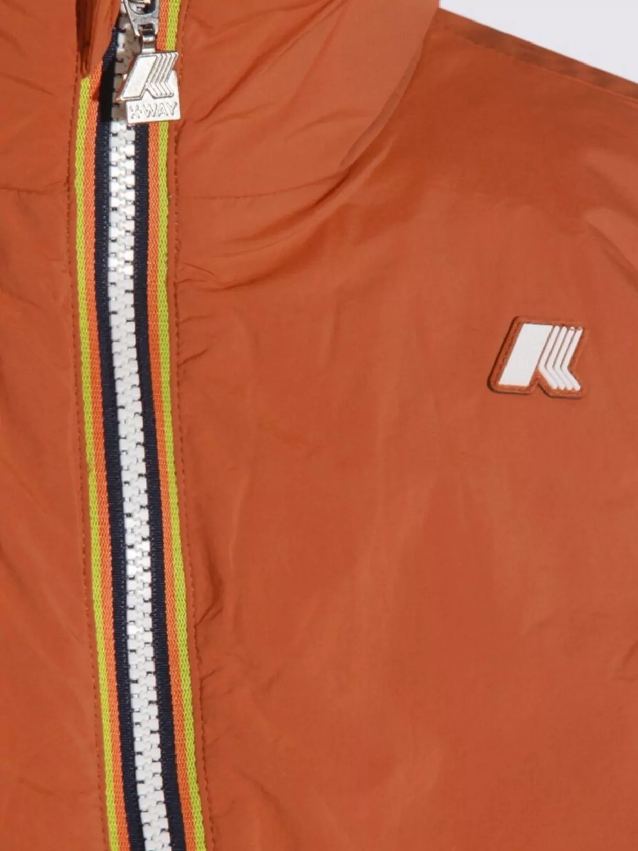 K-Way High Collar Side Pockets Jacket