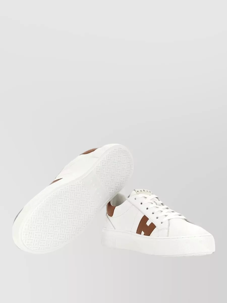 Hogan Leather Lace-Up Sneakers
