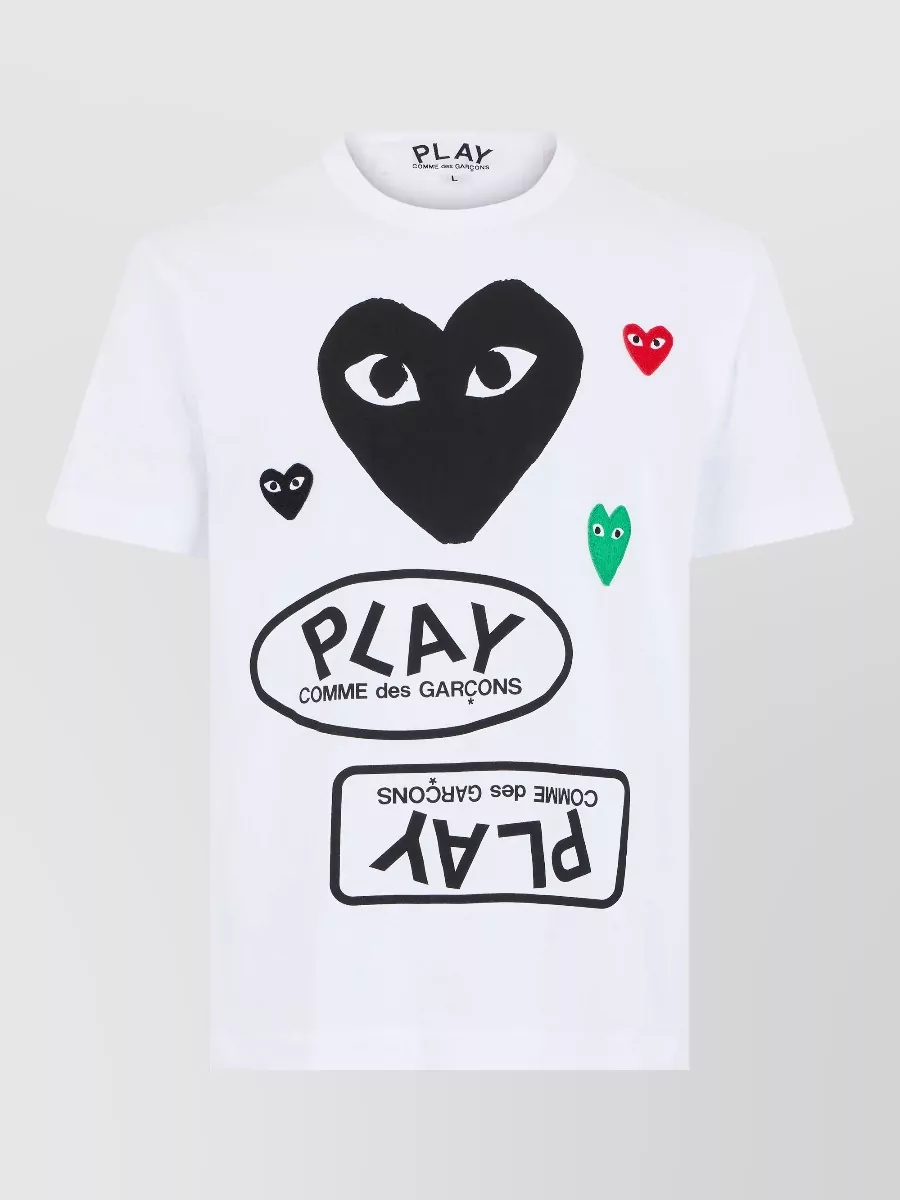 Comme des Garçons Play Short-sleeve graphic t-shirt