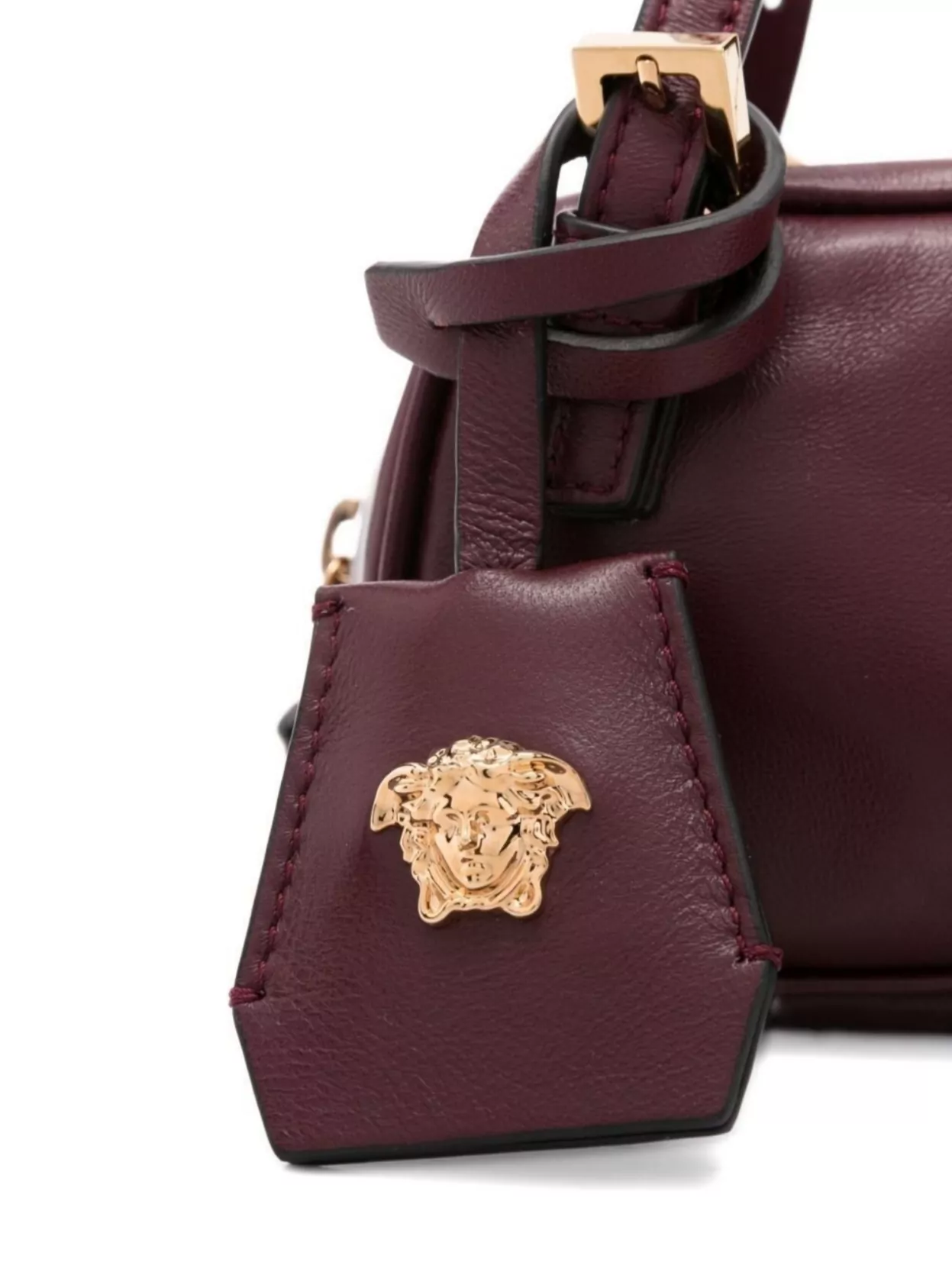 Versace Tag Bowling Shoulder Bag