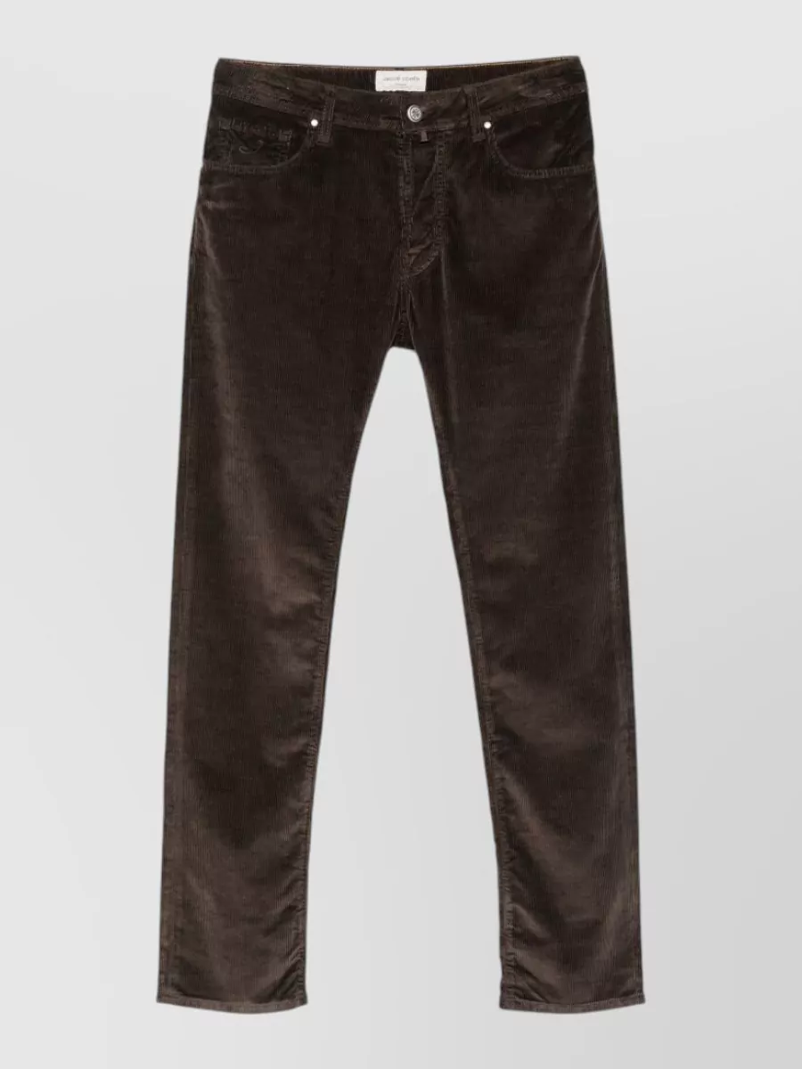 Jacob Cohen corduroy slim-fit straight-leg jeans