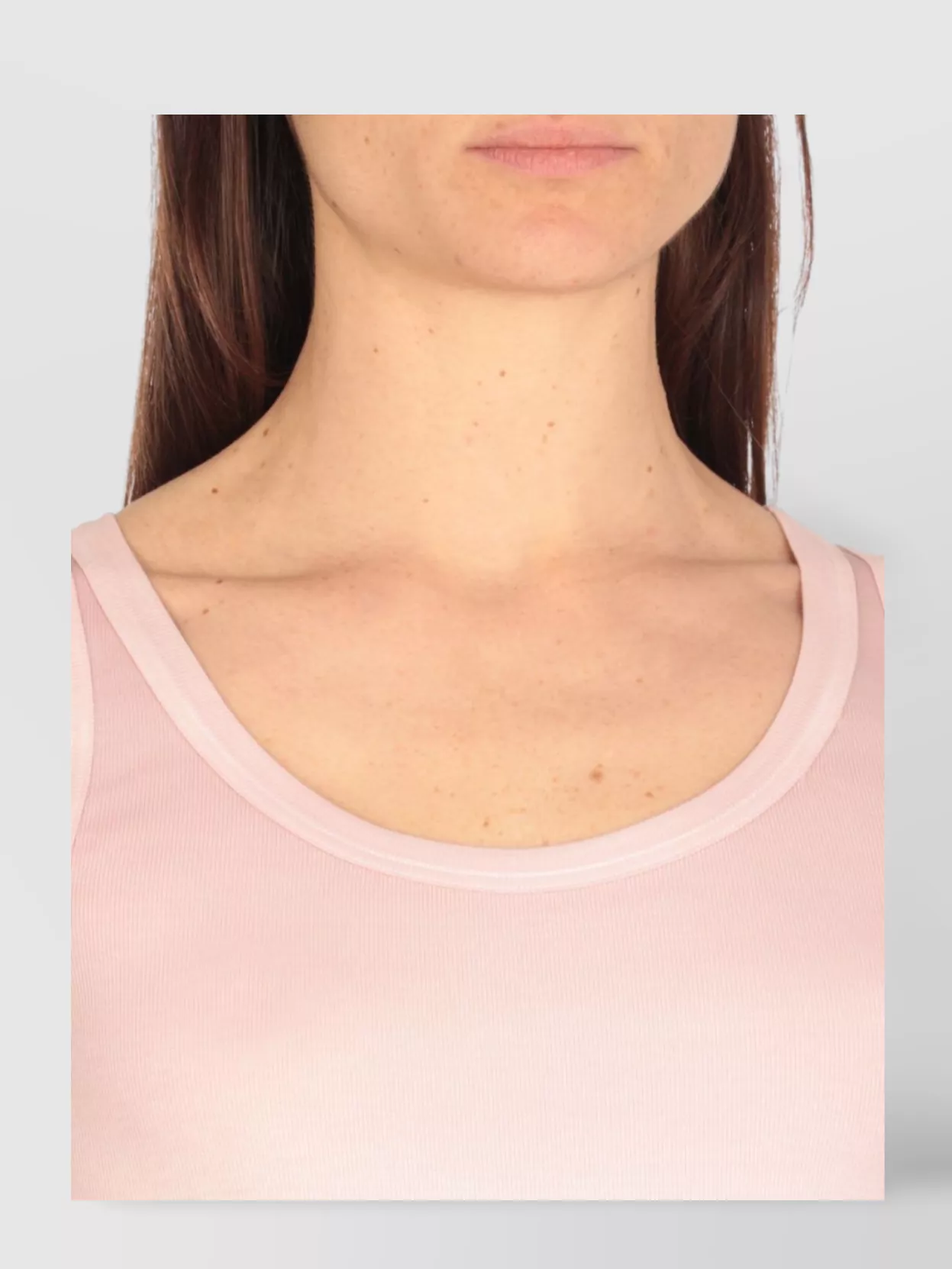 Fabiana Filippi Ombre Effect Sleeveless Cotton Top