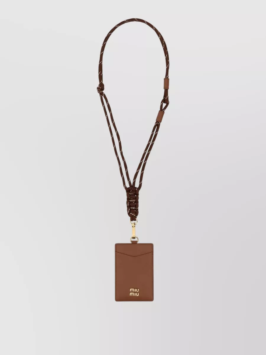 Miu Miu Leather Cardholder