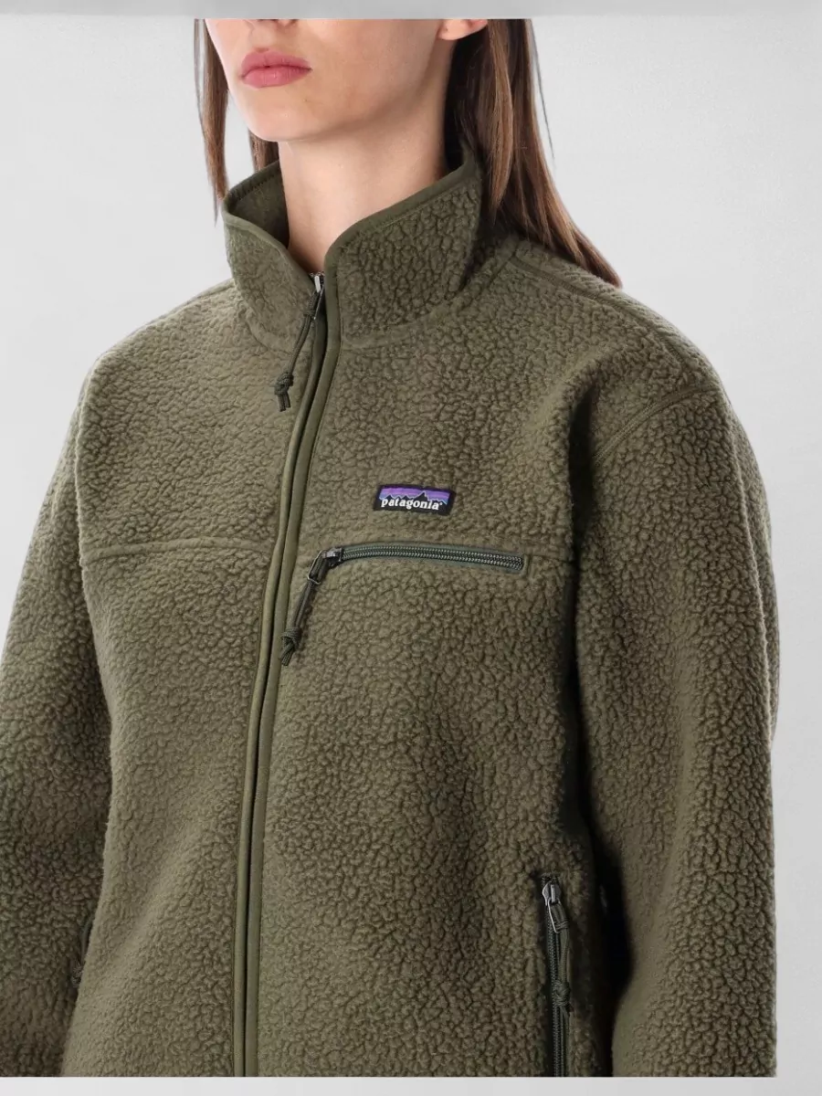 Patagonia Recycled Fleece Stand Collar Zip Jacket