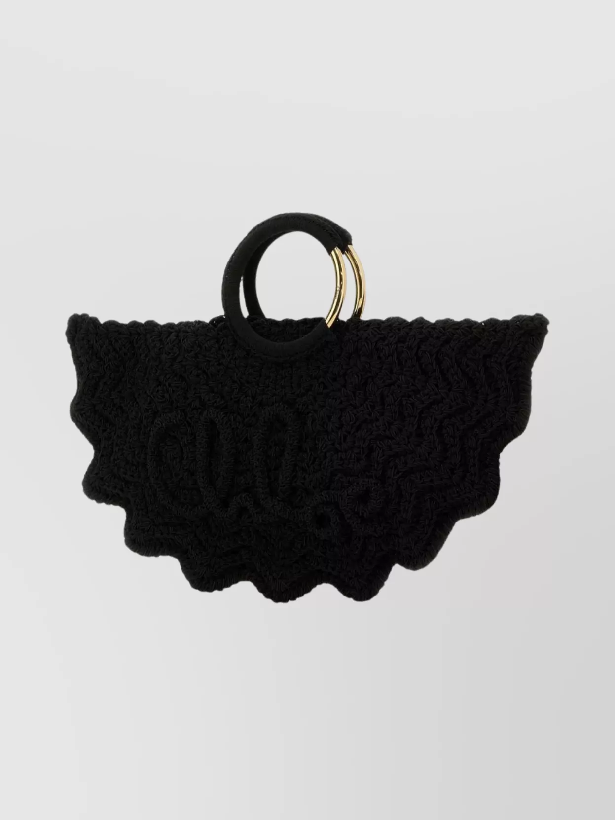 Chloé Small Crochet Design Handbag With Top Handle