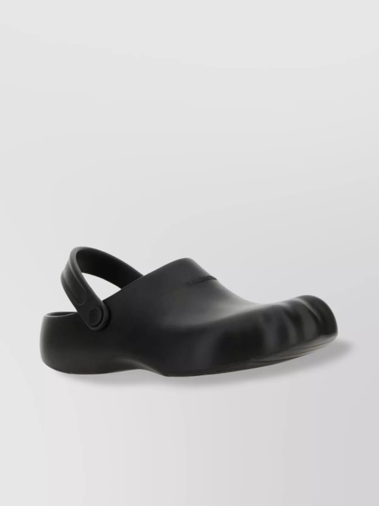 Shop Balenciaga Round Toe Rubber Sandals