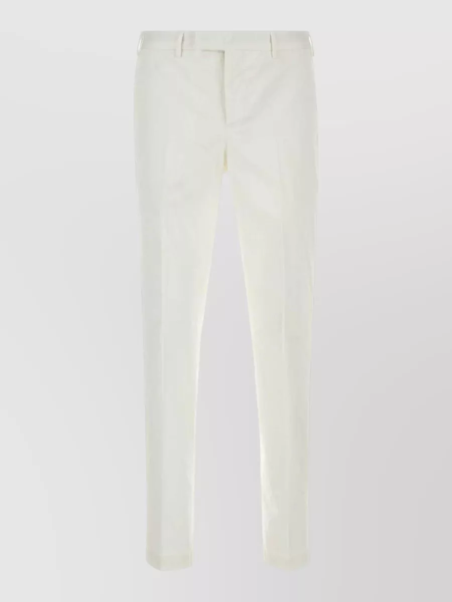 Pt Torino stretch cotton tailored trousers
