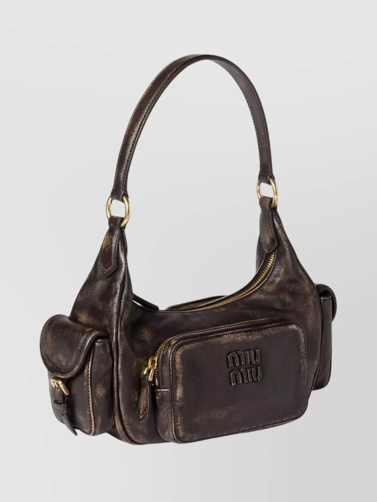 Miu Miu Versatile Shoulder Bag Multiple Pockets