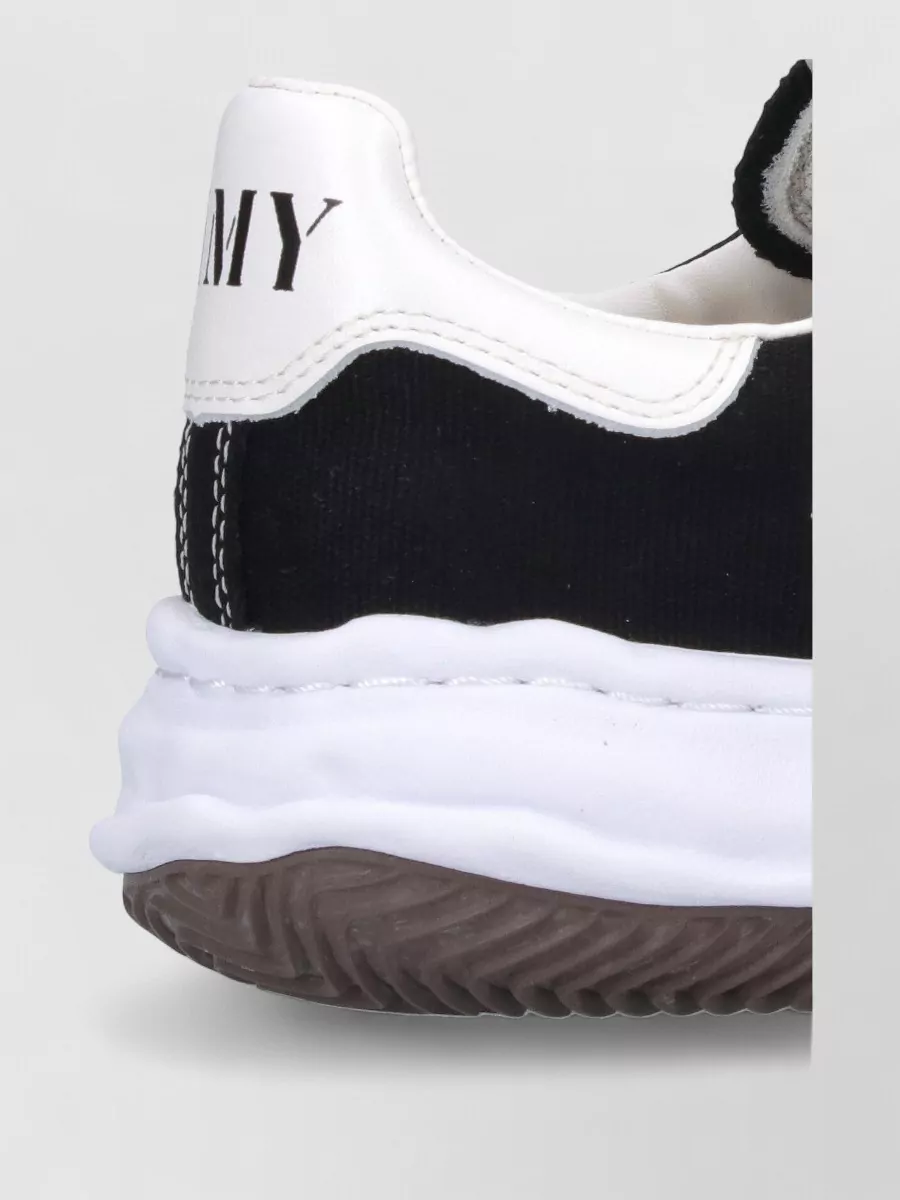 Maison Mihara Yasuhiro Canvas Low-Top Sneakers