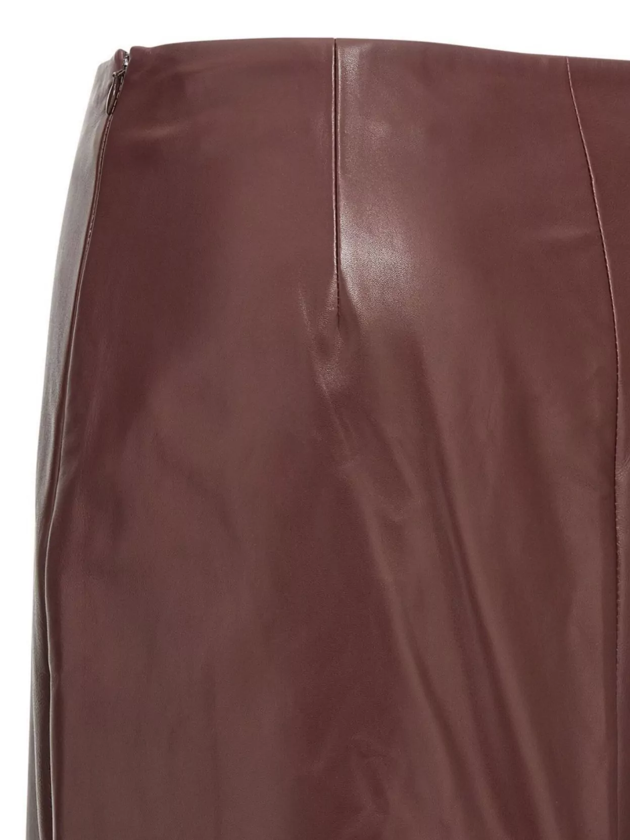 Brunello Cucinelli High Waist Column Skirt With Back Slit