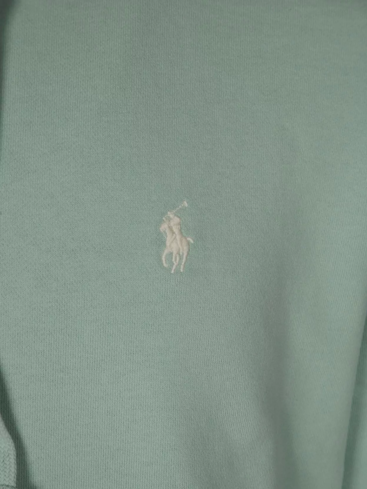 Polo Ralph Lauren Hooded Sweatshirt With Kangaroo Pocket And Ribbed Cuffs