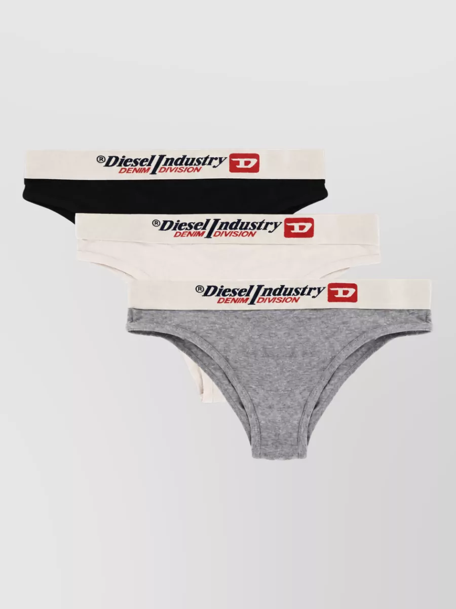 Diesel cotton briefs 3-pack