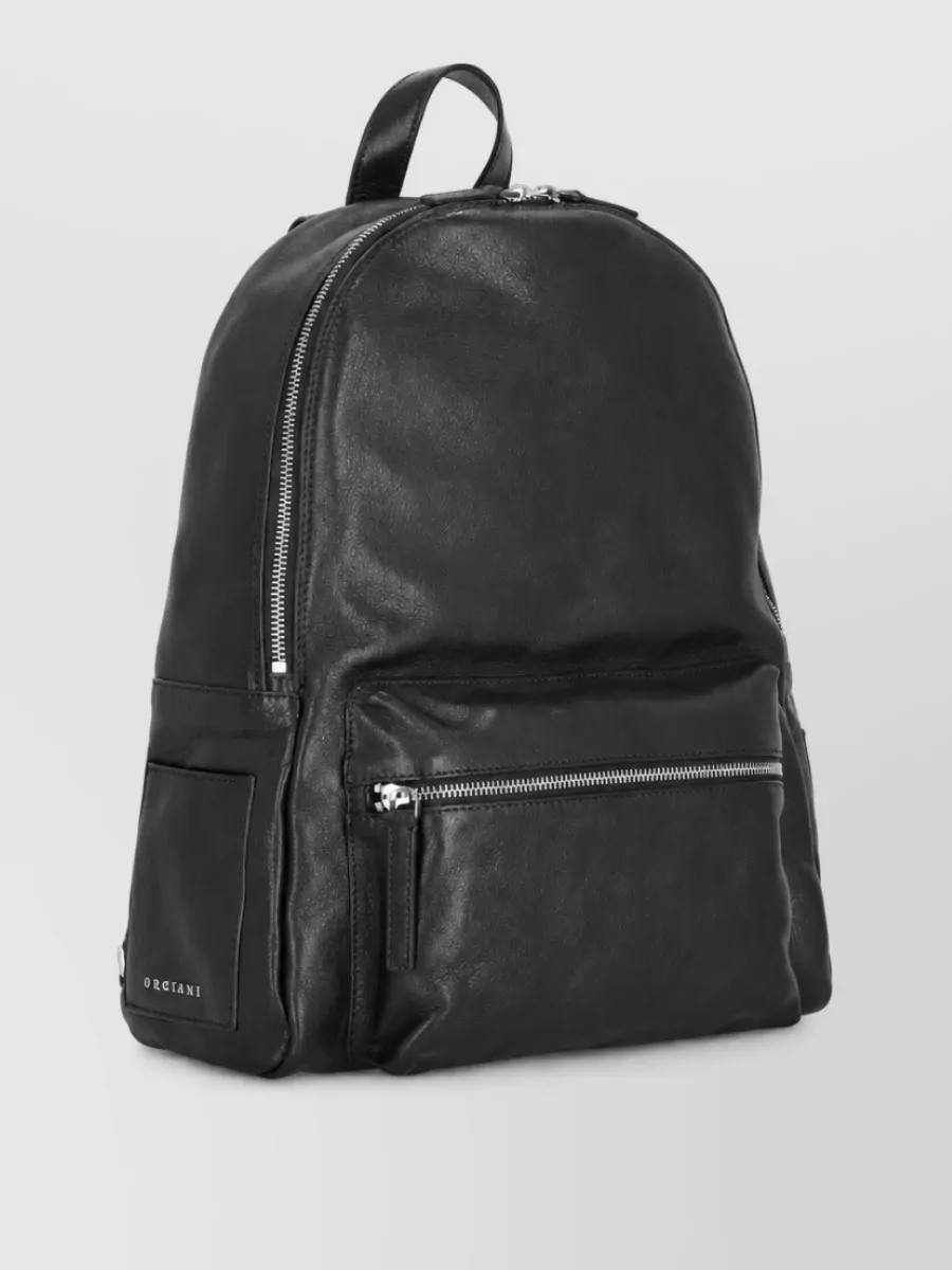 Orciani Leather Backpack