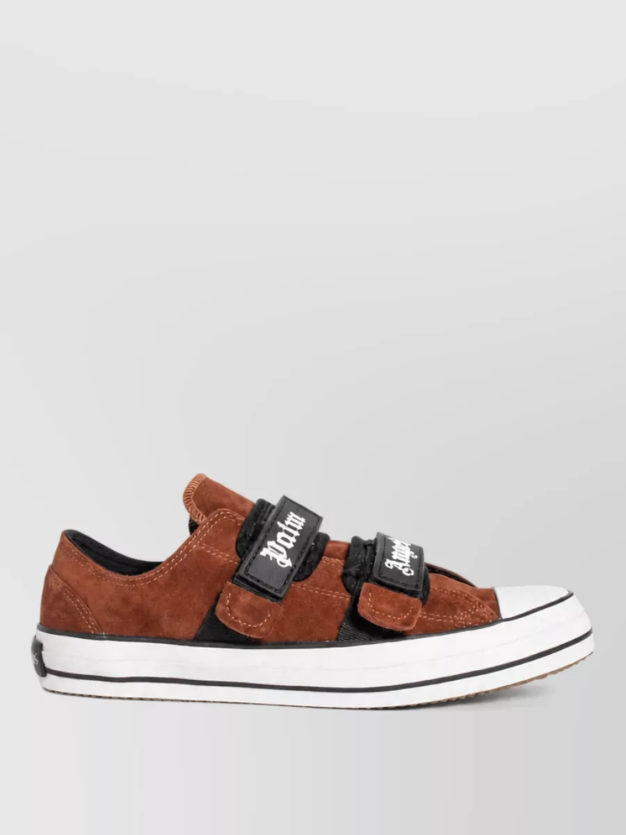Palm Angels Calfskin Slip-On Sneakers