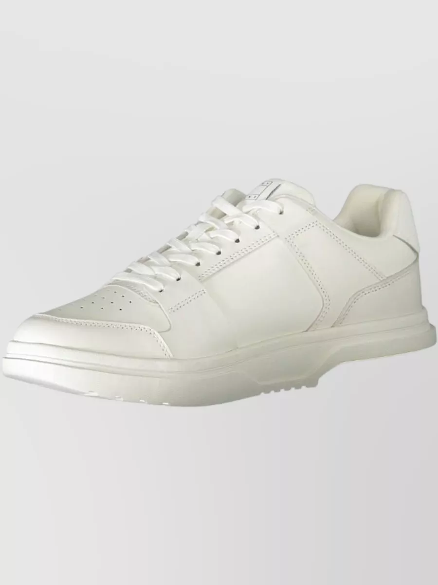 Tommy Hilfiger Leather Low-Top Sneakers