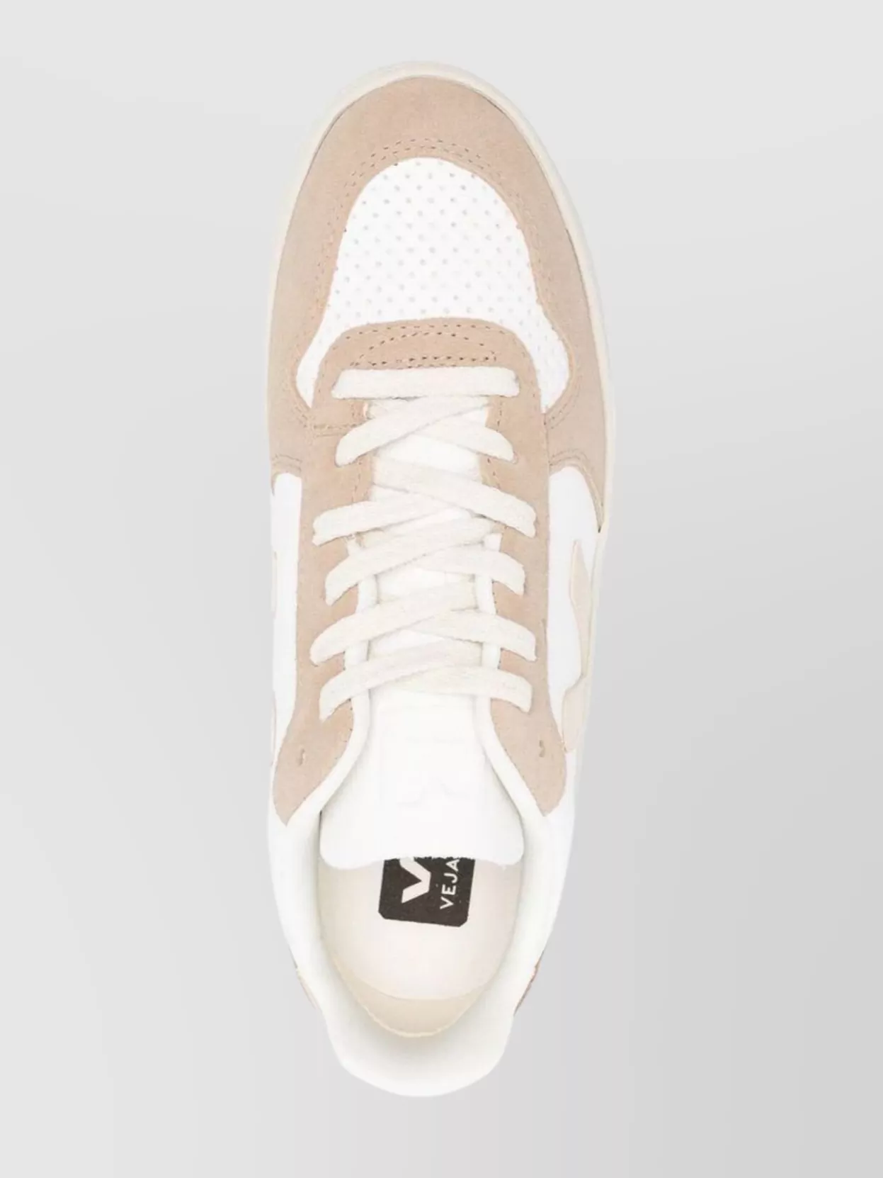 Veja Leather Sneakers With Perforated Toe Box