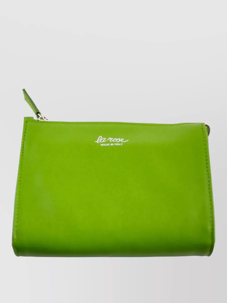 La Rose leather pouch