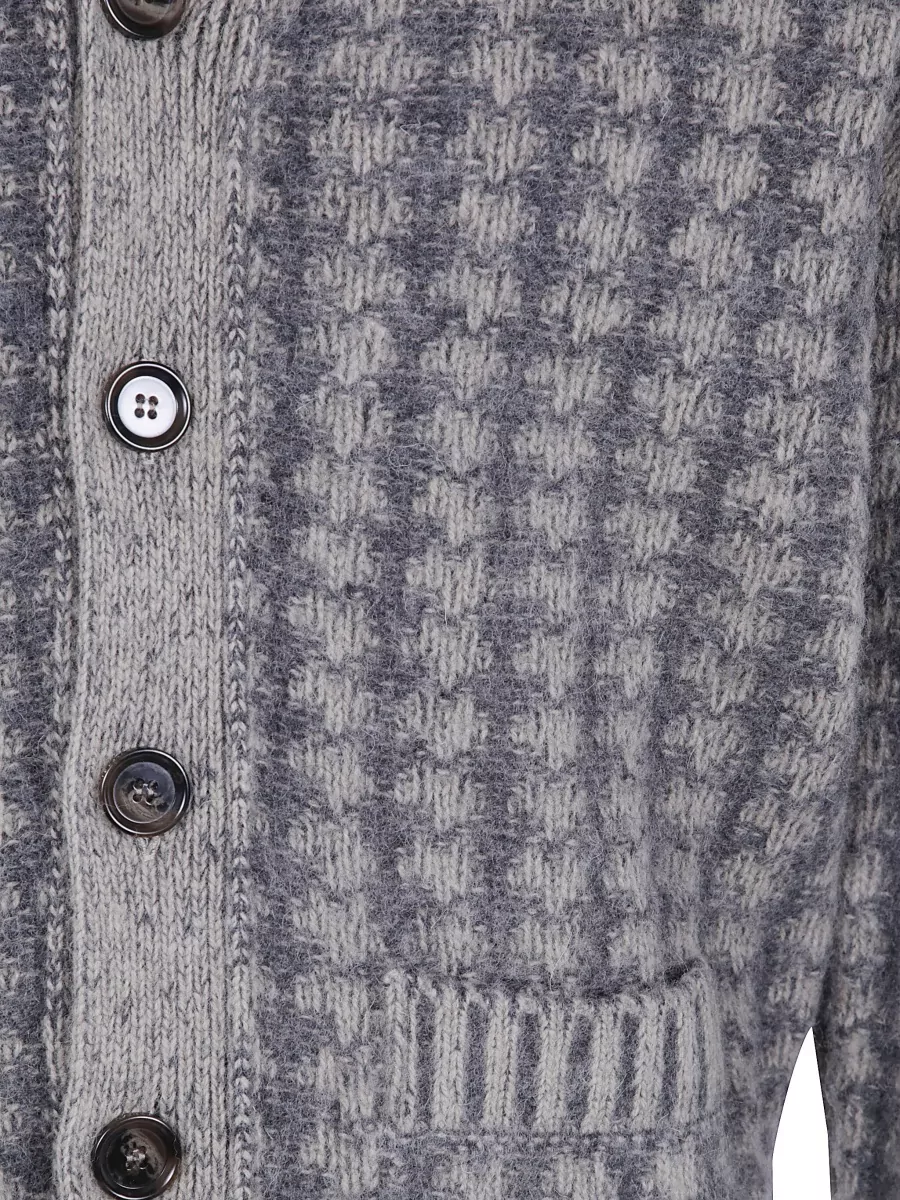 Aspesi Wool Cardigan Jacket