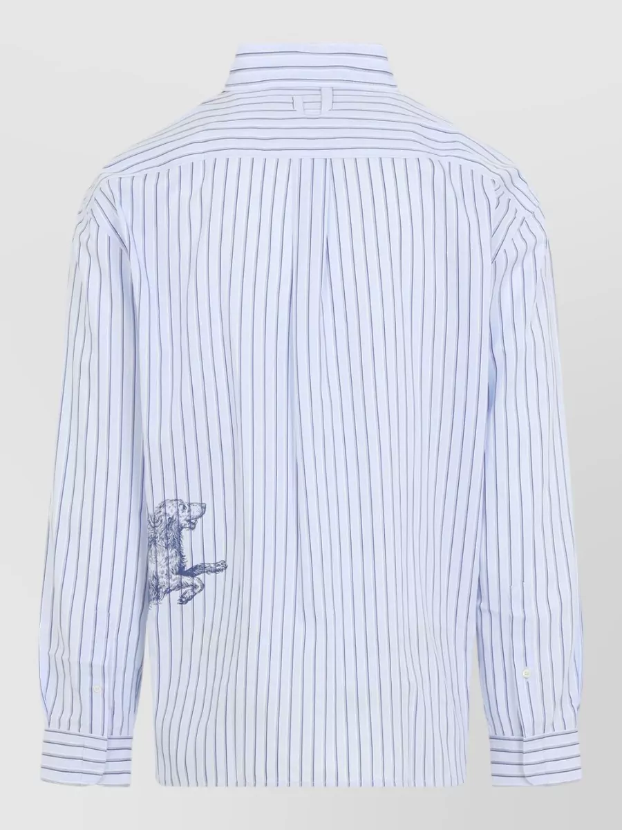 Jacquemus Striped Long-Sleeve Shirt