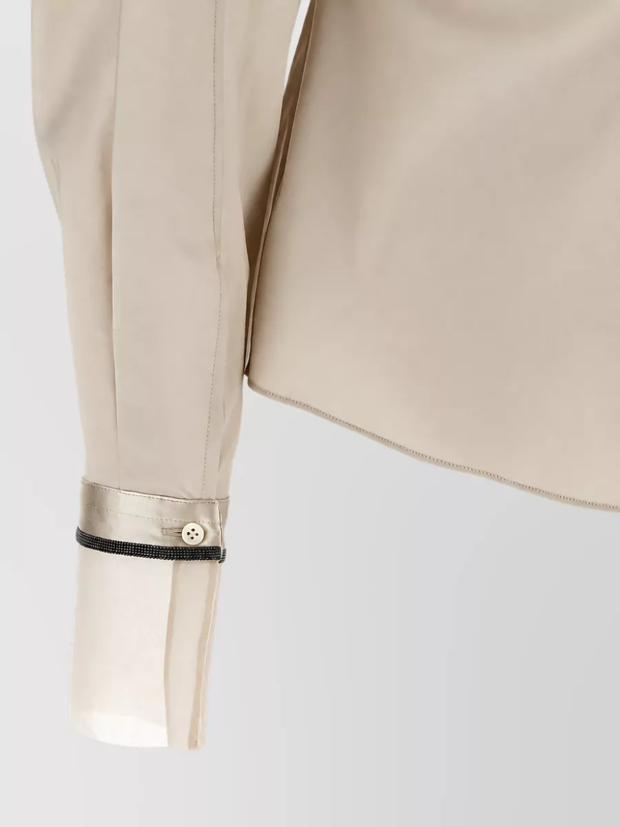 Brunello Cucinelli Cotton Poplin Shirt