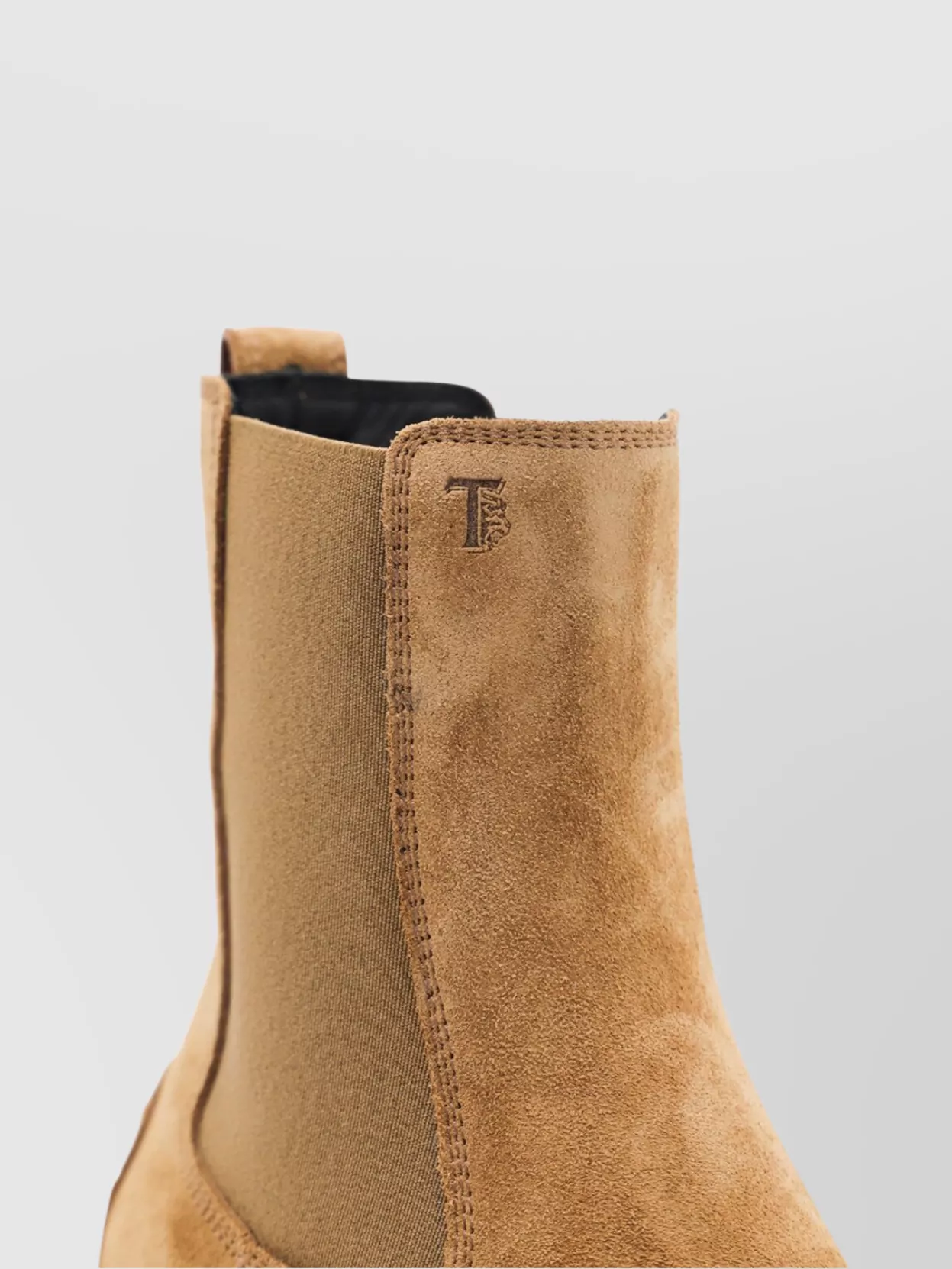 Tod's Chunky Sole Suede Finish Ankle Boots