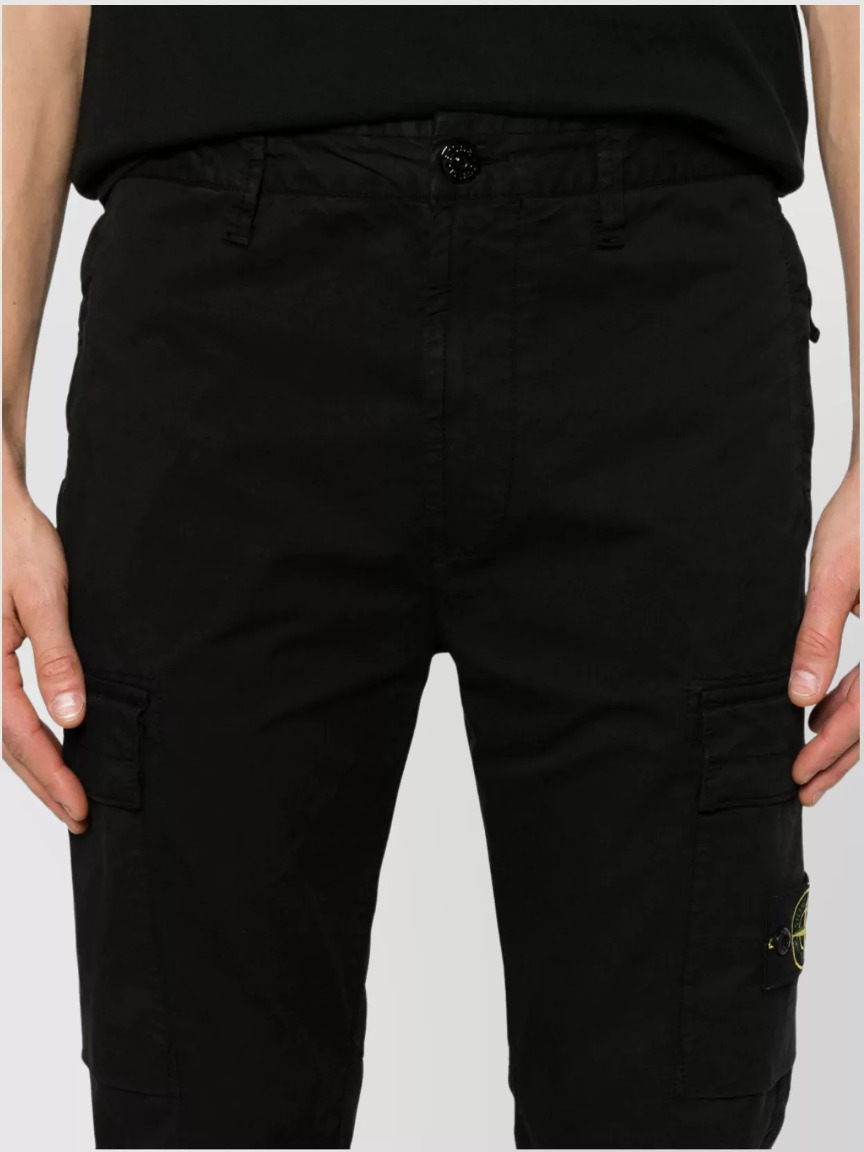 Stone Island Tapered Regular Trousers Multiple Pockets