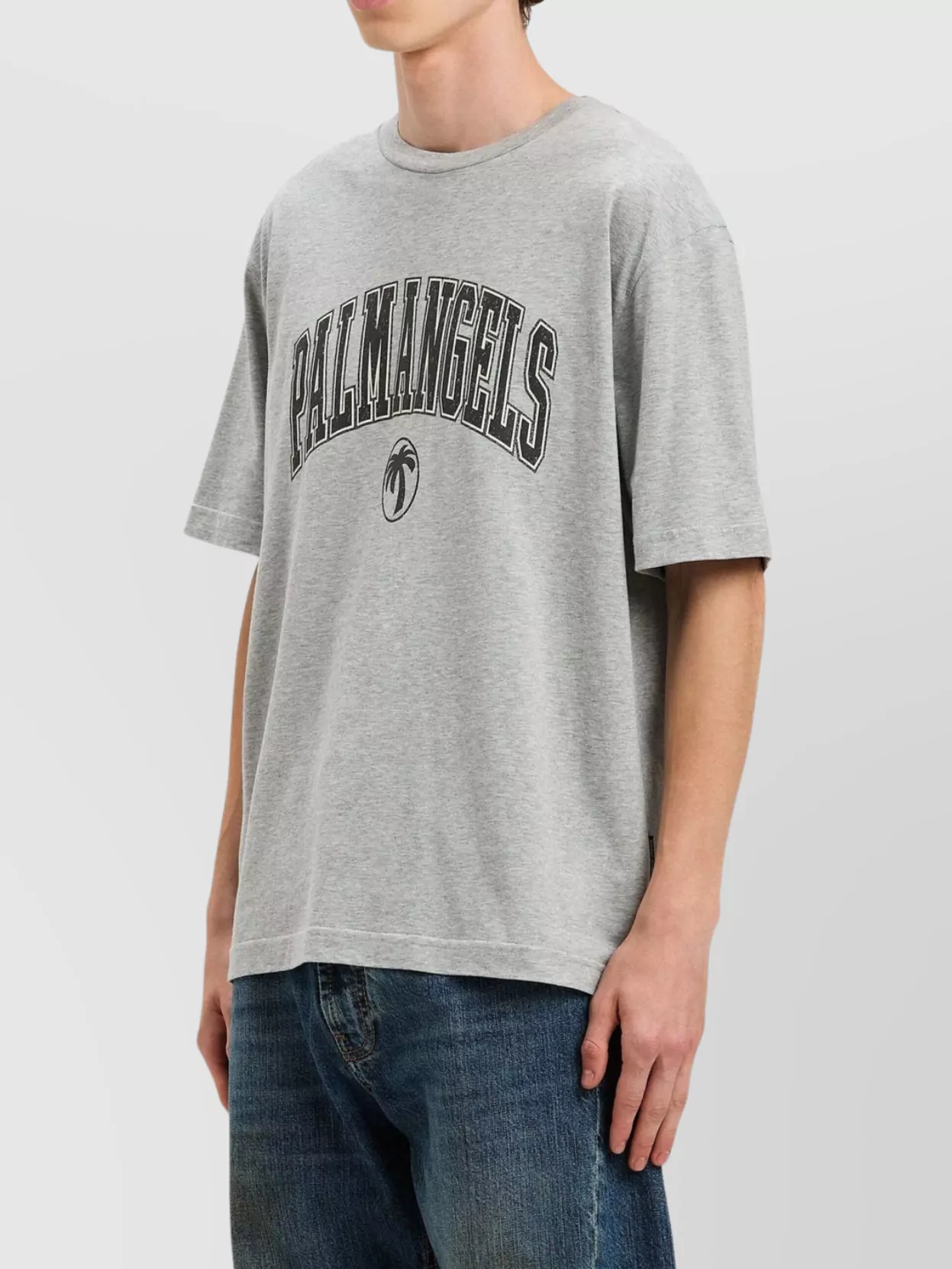 Palm Angels University Crew Neck T-Shirt