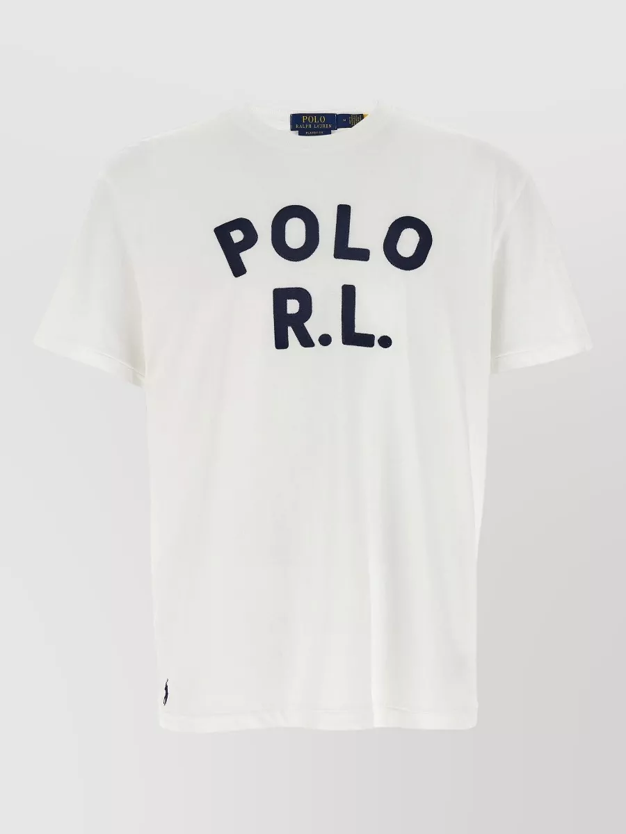 Polo Ralph Lauren cotton logo-embroidered short-sleeve t-shirt