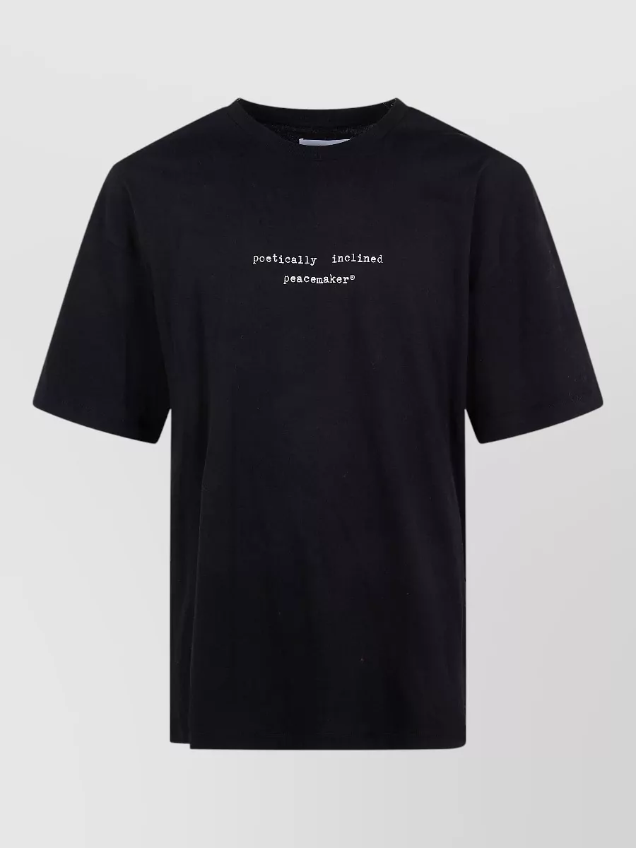 Oamc Cotton Printed Loose Fit T-Shirt