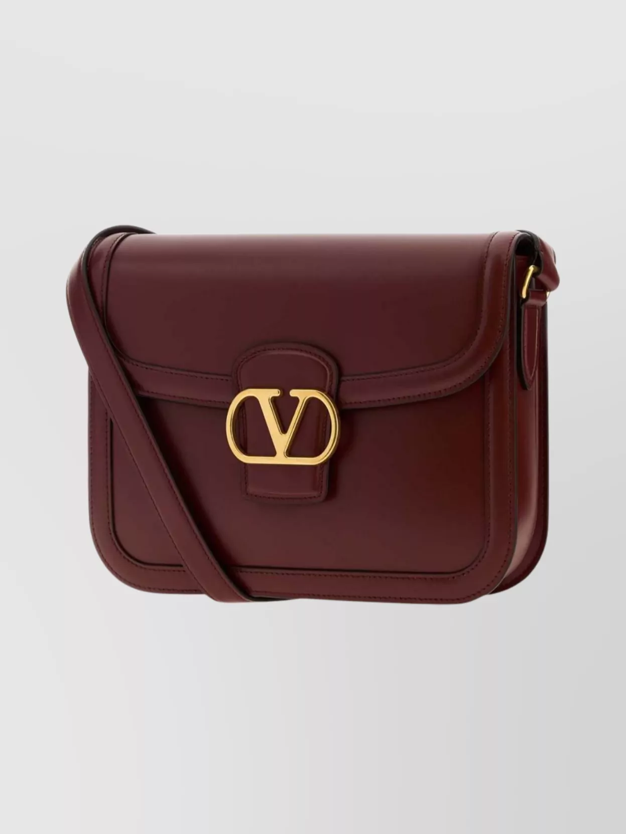 Valentino Garavani Structured Leather 9To5 Shoulder Bag