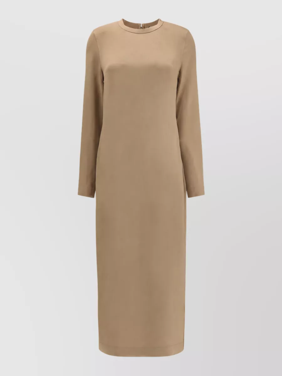 Totême Satin Midi Dress