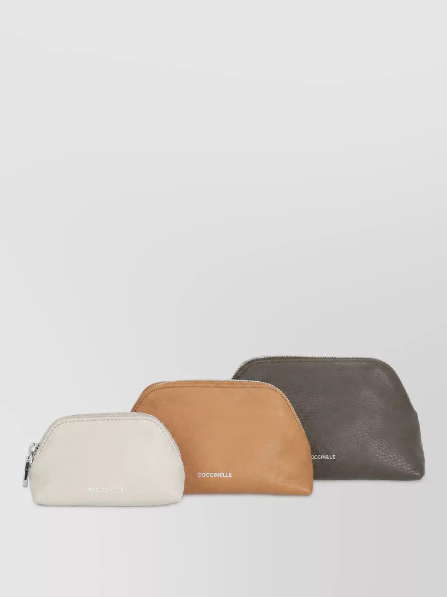 Coccinelle leather clutch