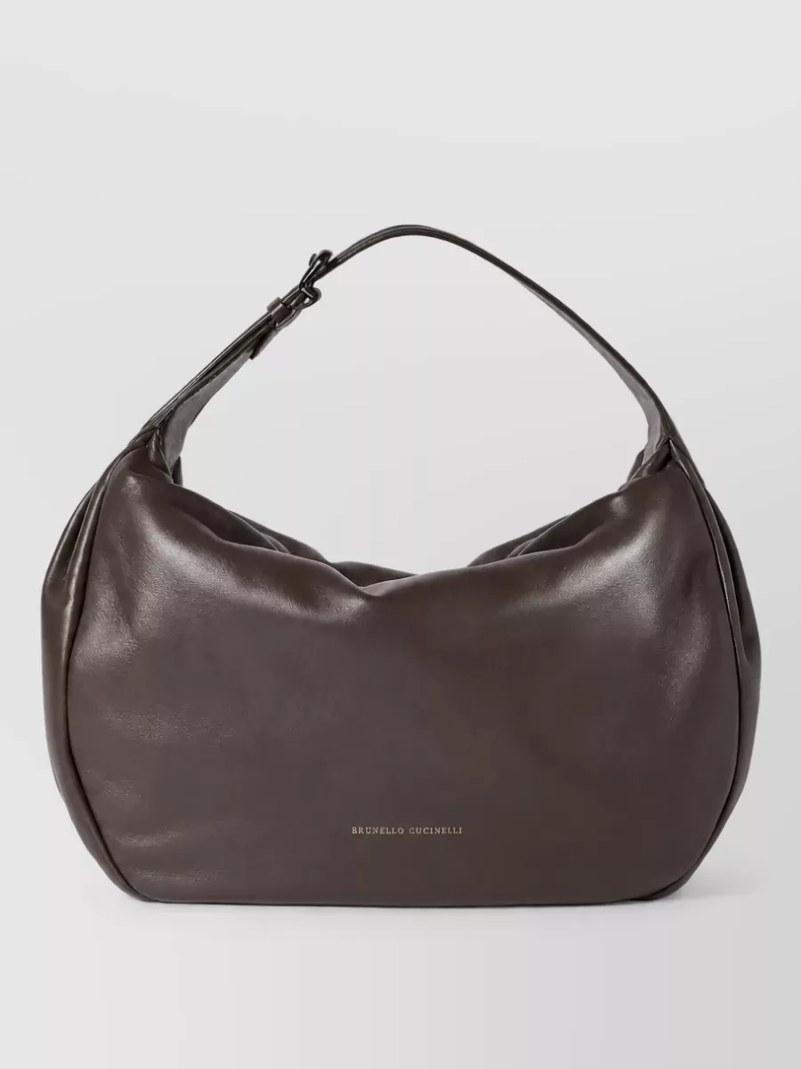 Brunello Cucinelli globe shoulder bag