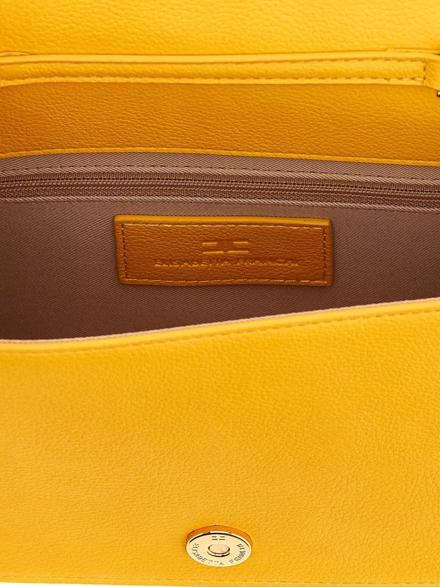 Elisabetta Franchi Logo Shoulder Strap Clutch Bag