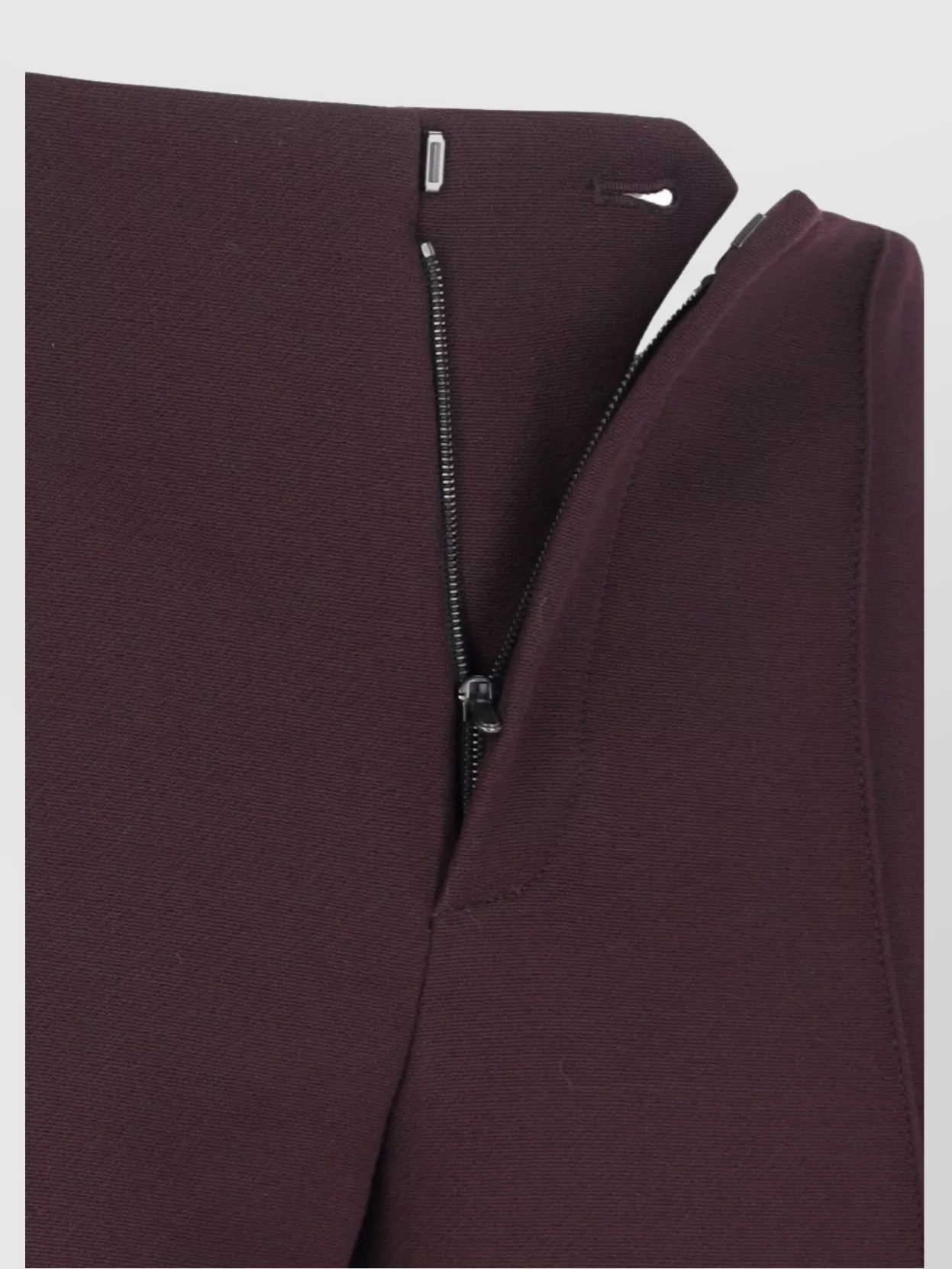 Chloé Straight Leg Trousers Back Pocket Detailing