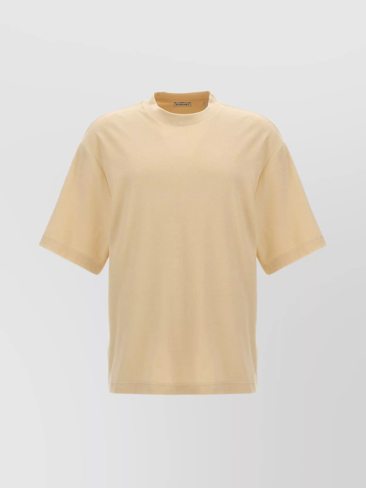 Burberry Crew Neck Graphic Print Relaxed Fit T-shirt In Neutral