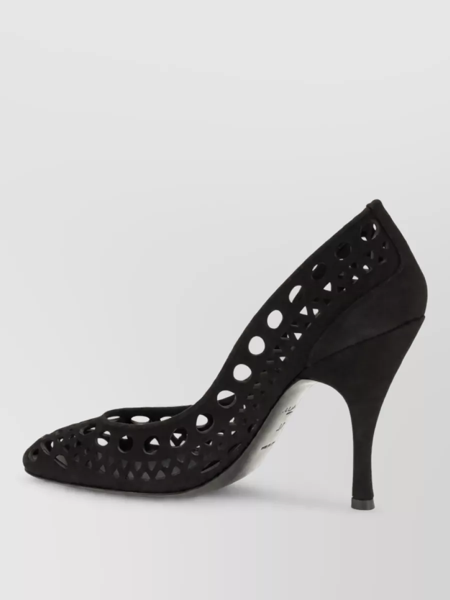 Alaïa Suede Leather Pumps
